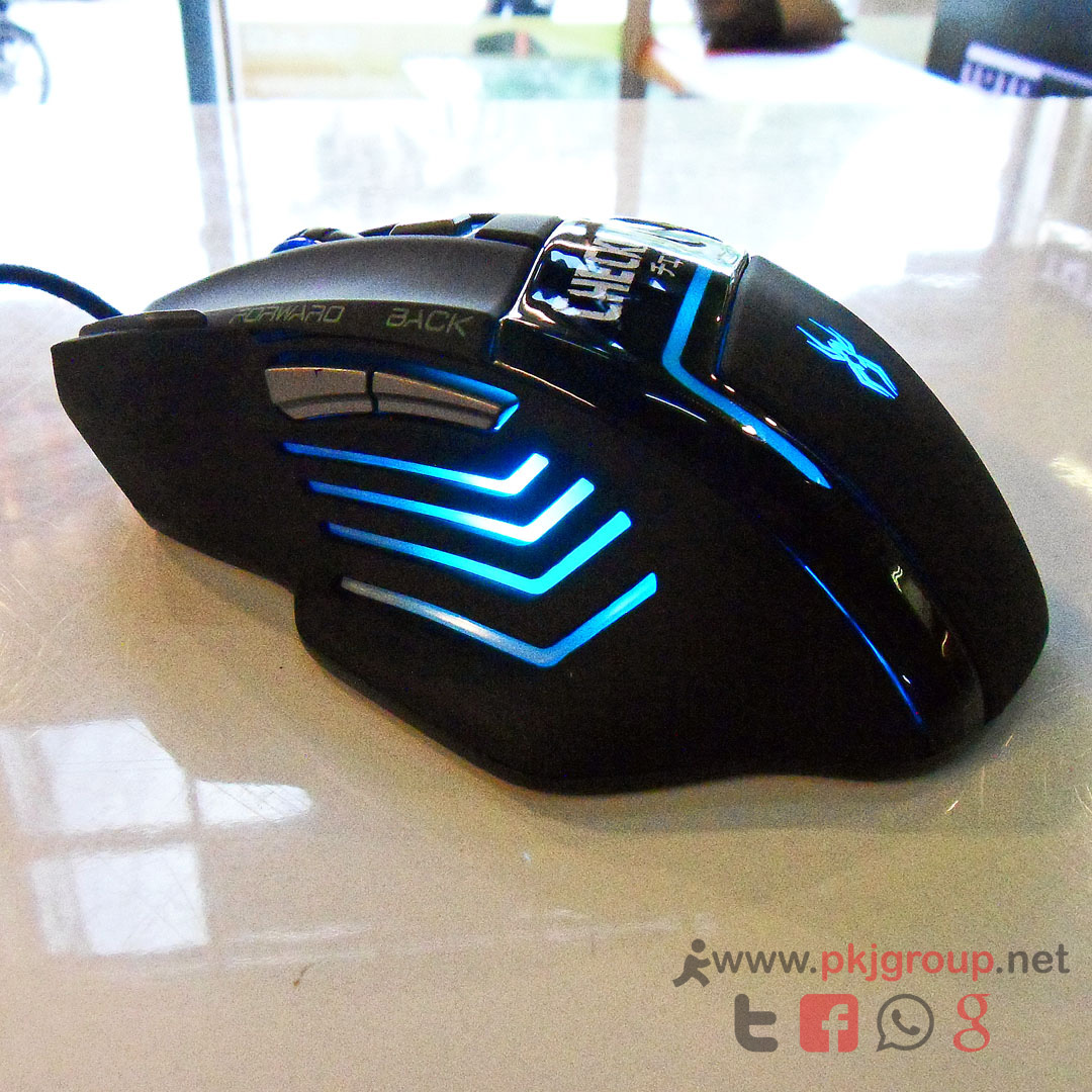 Mouse Gaming Anitech ZX910 เม้าส์เกมส์มีไฟ มีมาโคร เล่น PB สบายๆ(รีวิว)