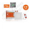 G-1-โคมฝังเหลี่ยม FSL-PN-3.5-6W (SQUARE) แสงขาวและแสงวอร์มไวท์