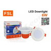 G-1- ดาวน์ไลท์ FSL-DL-2.5-6W แสงขาวและแสงวอร์มไวท์