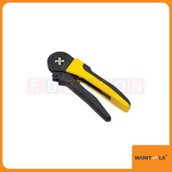 "MANITOOLS" PMC11 16-4A คีมย้ำหางปลาปลายสายฝั่ง 4 ด้าน PREMIUM ขนาด0.08-16 mm² / AWG 26-5 AWG (WIRE FERRULE 4 SIDES)