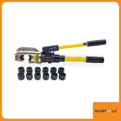 "MANITOOLS" MTY-510 เครื่องย้ำ หางปลาไฮดรอลิค (แบบหกเหลี่ยม) ขนาด 50-400 Sq.mm. ด้ามคีมไฟเบอร์กลาส (HEXAGON HYDRAULIC CRIMPING TOOL)