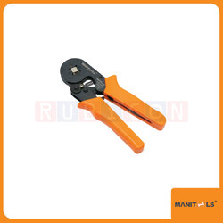 "MANITOOLS" MHC8 6-4 คีมย้ำหางปลาปลายสายฝั่ง 4 ด้าน ขนาด 0.25-10 mm² (WIRE FERRULE 4 SIDES)