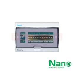 Nano Electric® CM50-10 ตู้คอนซูเมอร์ยูนิต SHIHLIN/NANO เมน+10ช่อง ( พร้อมเมน 50 A) ( 1 ชิ้น/กล่อง )