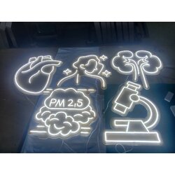 ป้ายไฟนีออนเฟล็กซ์ไอคอน “สุขภาพและการแพทย์” สื่อสารชัดเจน เข้าใจง่าย ทันสมัยในดีไซน์เดียว