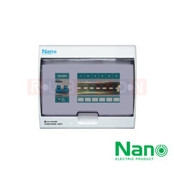 Nano Electric® CM32-06 ตู้คอนซูเมอร์ยูนิต SHIHLIN/NANO เมน+6ช่อง ( พร้อมเมน 32 A) ( 1 ชิ้น/กล่อง )