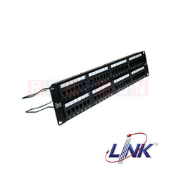 US-3048 CAT5E PATCH PANEL 48 PORT ENHANCED LINK
