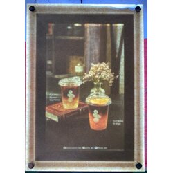 ป้ายไฟเมนูคาเฟ่ Slim Lightbox นำเสนอเมนูสุดชิคของร้าน BEANS