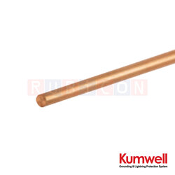 KUMWELL WE-COCBU-8 ตัวนำแบบวงกลม (เหล็กเชื่อมทองแดง) (Circular Conductor (Copper-Bonded Steel) Conductor Dia. 8 mm (50 mm²)