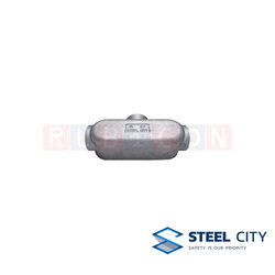 STEEL CITY O.T. คอนดูท เอ๊าท์เลทบ๊อกซ์ พร้อมฝา (CONDUIT OUTLET BOXES)