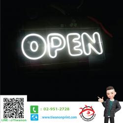 Neon Flex Led งาน OPEN