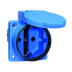 BALS 71082 ปลั๊กตัวเมียแบบฝัง 2P+PE 16A 250V Schuko-Panel Mounting Outlet IP54