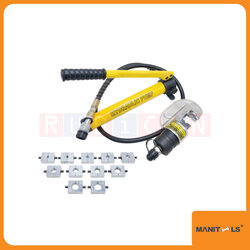 "MANITOOLS" MTY-300CF/MTB-600A เครื่องย้ำหางปลาไฮดรอลิค (แบบหกเหลี่ยม) ขนาด 70-400 Sq.mm. พร้อมปั้ม ไฮดรอลิค MTB-600A (HEXAGON HYDRAULIC CRIMPING TOOL)
