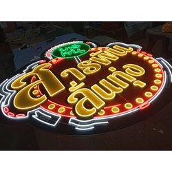 ป้ายไฟนีออนเฟล็กซ์ “สารพันลั่นทุ่ง บางเขน”