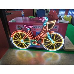 ป้ายไฟLED นีออนเฟล็คงานจักรยาน