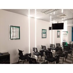 ป้ายไฟกรอบกระจายแสงแอลอีดี งานตกแต่งห้องประชุม