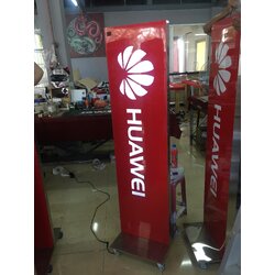 งานป้ายล้อเลื่อน งานHUAWEI