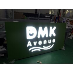 ป้ายกล่องไฟแอลอีดี งานDMK AVENUE