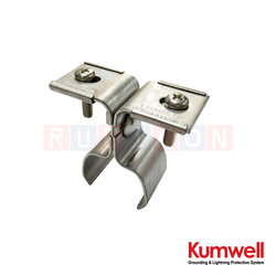 LYCMSS-ON เมทัลชีทแคลมป์ แบบหนีบ ตัวจับหลังคา (Metal Sheet Clamp) Stainless Steel , KUMWELL