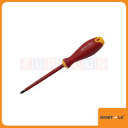 "MANITOOLS" SVPH ไขควง 4 แฉกหุ้มฉนวนกันไฟ ขนาด PH1-PH3 mm. (SLOTTED SCREWDRIVER)