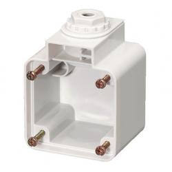 MENNEKES 10714 grey ฝาหลังปลั๊กตัวเมียติดลอย รุ่น SCHUKO (2P+E) 16A 230V IP44 (Base for wall mounted socket 10714)