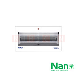 Nano Electric® NNP-CSB16 ตู้คอนซูมเมอร์ยูนิต บัสบาร์แยก NANO PLUS ขนาด16-18 ช่อง(ตู้เปล่า) (CONSUMER UNIT SPLIT BUS 6+6)