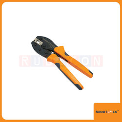 "MANITOOLS" MFC-056FL คีมย้ำหางปลาธงเปลือยตัวเมีย ขนาด 0.5-1.5, 1.5-2.5 mm² (FEMALE FLAG NON-INSULATED NICKEL PLATED SILVER POWDER INJECTION PLIERS)