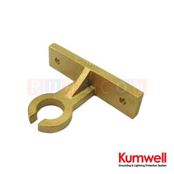 KUMWELL LGABB-C ขายึดขั้วต่ออากาศ (Air Terminal Bracket ) For Rod Dia.15,19 mm