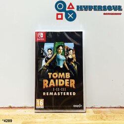 NintendoSwitch: Tomb Raider I-II-III Remastered (Region2-Europe)(English Version)