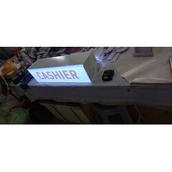 ป้ายกล่องไฟ แคชเชียร์