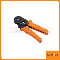 "MANITOOLS" MHC8 6-6 คีมย้ำหางปลาปลายสายย้ำ 6 ด้าน ขนาด 0.25-6 mm² (WIRE FERRULE 6 SIDES)