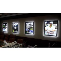 ป้ายไฟกรอบกระจายแสงแอลอีดี งานTCC กะทิชาวเกาะ