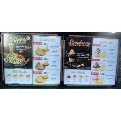 ป้ายไฟเมนูร้าน Olino Crepe & Tea – สว่างชัดทุกเมนู เพิ่มยอดขายด้วยภาพลักษณ์ระดับพรีเมียม