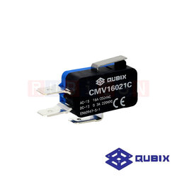 QUBIX CMV16021C ไมโครสวิตซ์ SHORT HINGE LEVER 16A, 250V SPDT 1NO, 1NC (MICRO SWITCH CMV16 SERIES)