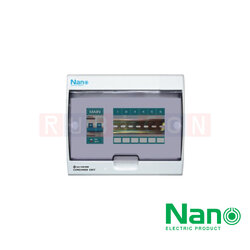 Nano Electric® CM63-06 ตู้คอนซูเมอร์ยูนิต SHIHLIN/NANO เมน+6ช่อง ( พร้อมเมน 63 A) ( 1 ชิ้น/กล่อง )