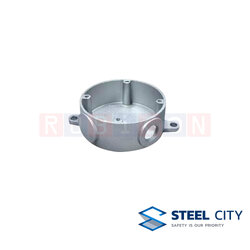 STEEL CITY บ๊อกซ์ยึดแป้นลูกหมาก1 ทาง (Outlet Boxes for Ball Flange )