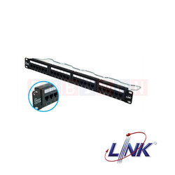 US-3024 CAT5E PATCH PANEL 24 PORT ENHANCED LINK
