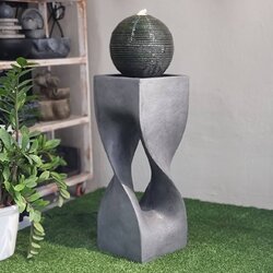 น้ำพุน้ำล้นตั้งพื้น รุ่นMZ15451GA อ่างน้ำพุหน้าบ้าน น้ำพุล้นแต่งสวน อ่างน้ำพุเสริมฮวงจุ้ย