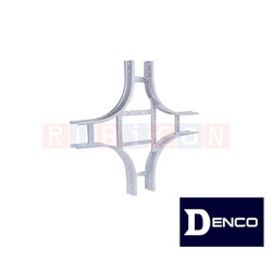 DENCO DQRX ข้อต่อสี่ทาง Trunking System: Cable Ladder Accessories (Horizontal Crosses MODEL DQRX)