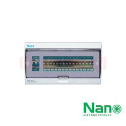 Nano Electric® CM63-14 ตู้คอนซูเมอร์ยูนิต SHIHLIN/NANO เมน+14ช่อง ( พร้อมเมน 63 A) ( 1 ชิ้น/กล่อง )