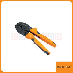 "MANITOOLS" MFC-10S คีมย้ำหางปลาเปลือย&หางปลาเปลือย SC แบบจิก ขนาด 0.3-16 mm² (NON- INSULATE TERMINAL OR SC TERMINAL INDENT CRIMPING HANDTOOLS)