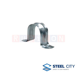 STEEL CITY แคล้มจับท่อบางอาบสังกะสี E.M.T. (HOT DIP GALVANIZED E.M.T. STRAPS)