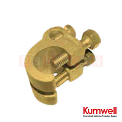 KUMWELL LRBC 18-70 ตัวหนีบ ตัวนำกับเหล็กเส้น แคลมป์ยึดเหล็กเส้น (Conductor to Rebar Clamp) Cable Size 10-70 mm², Rebar Size 8-18 mm