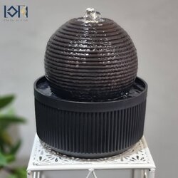 น้ำพุล้นตั้งโต๊ะ รหัส24100L อ่างน้ำตกเสริมฮวงจุ้ย น้ำพุตั้งโต๊ะร้านค้า น้ำพุล้นแต่งบ้าน