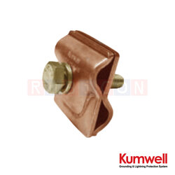 KUMWELL LCAC 50-70-CU แคลมป์เชื่อมต่อสายแบบไขว้ (Cable Cross Connecting Clamp) Connecting Clamp Out Of Cable Size 50-70 Sq.mm, Copper