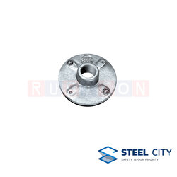 STEEL CITY HICB-T01 ฝาปิดฮับเพลทบ็อกซ์ชุบสังกะสี ขนาด 1/2”(HOT DIP GALVANIZED CIRCULAR HUB PLATE COVERS)