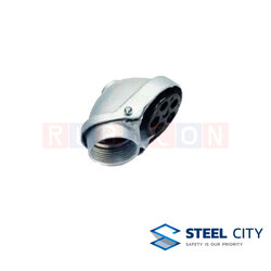 STEEL CITY หมวกเข้าสาย (หัวงูเห่า) แบบเกลียว (Thread) (SERVICE ENTRANCE CAPS)