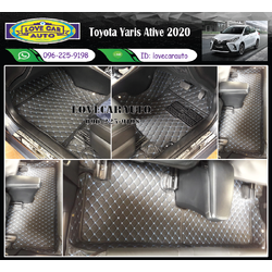 พรมปูพื้นรถยนต์ 6DToyota Yaris 2020