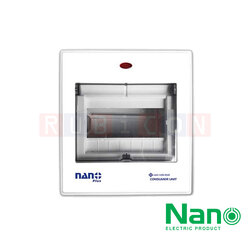 Nano Electric® NNP-CU05 ตู้คอนซูมเมอร์ยูนิต NANO PLUS ขนาด 5-7 ช่อง(ตู้เปล่า)