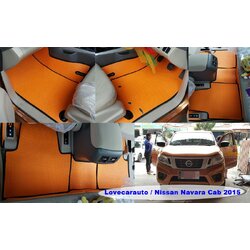 ผ้ายางปูพื้นรถยนต์เข้ารูป nissan navara