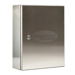 RBC-02 ตู้สแตนเลสกันน้ำ ฝา 1 ชั้น Size : W300xH450xD150 mm. สแตนเลส 304 (SUS 304) ความหนา 1.5 มม.